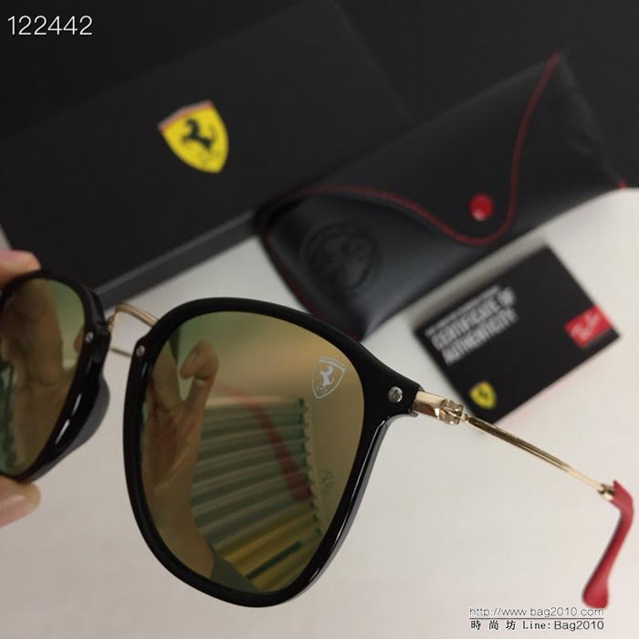 RAYBAN雷朋 RB2448MF 雷朋法拉利車隊合作版本 專櫃頂級品質 男女通用 太陽鏡  lly1104
